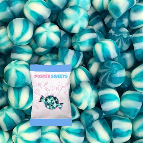 Blue Raspberry Kisses G Posted Pick And Mix Sweets