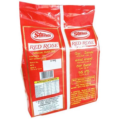 Buy Stanes Red Rose Special Dust Tea Rich Flavour Provides Strength