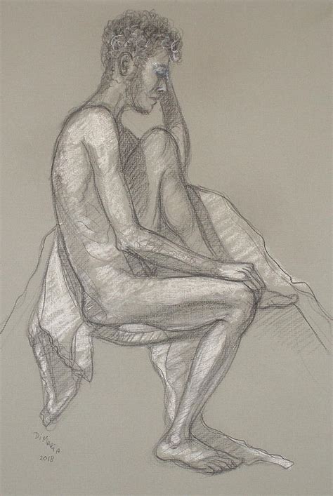 Vlad Seated 2 Drawing By Donelli DiMaria Fine Art America