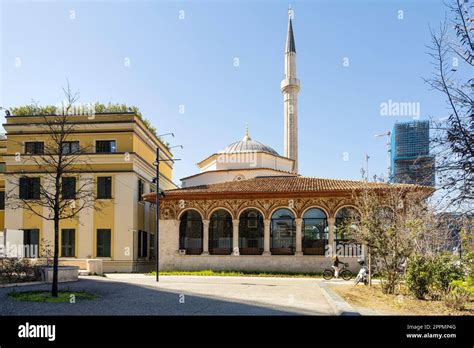 Et Hem Bej Mosque In Tirana Albania Stock Photo Alamy