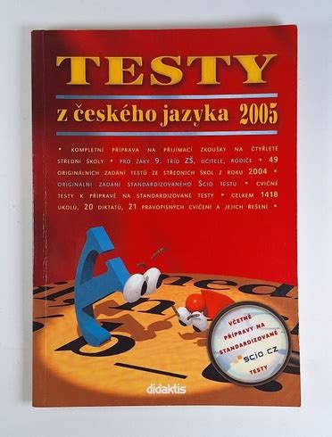 Testy z českého jazyka 2005 bazar OdKarla cz