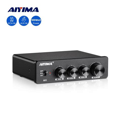 AIYIMA Audio A01 TPA3116 Power Amplifier Class D HIFI Sound Amplifier ...