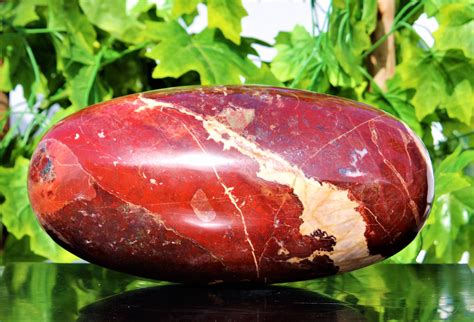 beautiful huge mm red jasper stone healing charged etsy