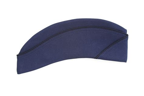 Womans Blue Enlisted Garrison Cap Air Mobility Command Museum