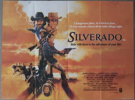 Silverado Original Movie Poster Uk Quad X Simon Dwyer A Fast