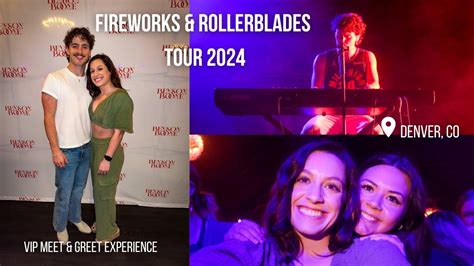 BENSON BOONE Fireworks Rollerblades TOUR 2024 Denver Show VIP