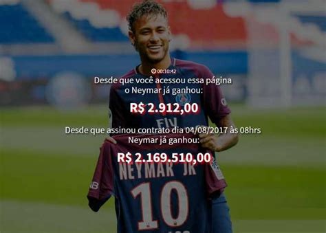 Quanto Neymar Ganha Por Dia Descubra Seu Salário Diário Agora