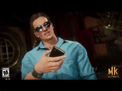 Mortal Kombat Johnny Cage Intro Linden Ashby Movie Skin Mk