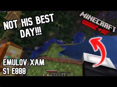 Not His Best Day Minecraft Hardcore Let S Play S1 E888 YouTube