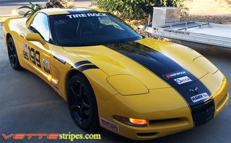 C5 Corvette Grand Sport GS Stripes - all C5 models - VetteStripes.com