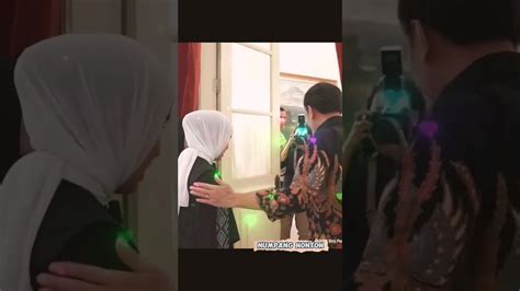 Moment Mengharukan Saat Putri Ariani Bertemu Pak Jokowi Di Istana