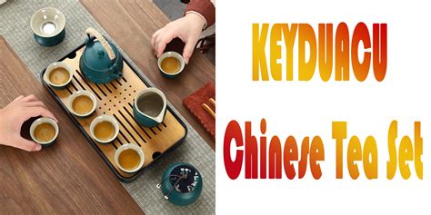 Amazon Au KEYDUACU Chinese Tea Set