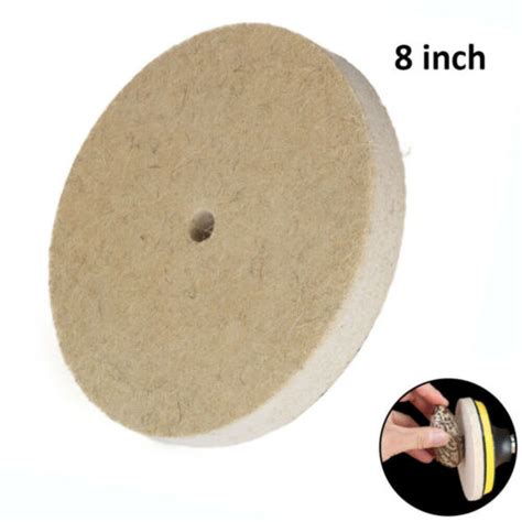 Inch Wool Felt Polishing Wheel Buffing Pad Grinding Disc For Metal