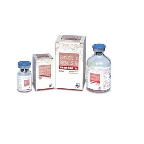 Gemtero Gemcitabine For Injection Usp G At Pack In New