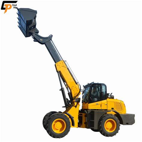 Weifang Cp T3000 Telescopic Boom Wheel Loader 7 Ton Arm Lift Height 6