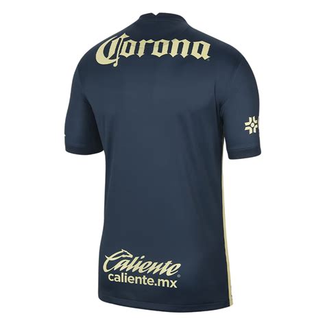 Nike Club America Henry Martin Away Jersey W Liga Mx Patch 22 23 Armory Navy Lemon Chiffon