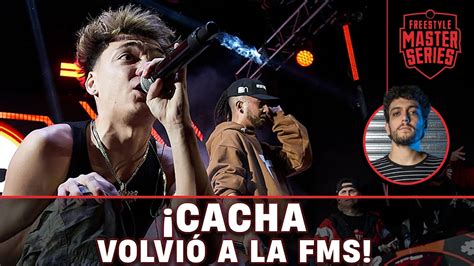 Cacha Regresa A Fms Vs Black Code Fms Per J Youtube