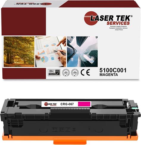 Laser Tek Services Compatible Toner Cartridge Replacement For Canon 067 5100c001