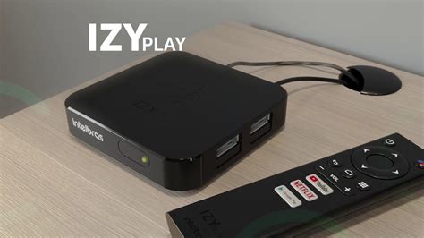 Smart Box Android Tv V Deo Media Streaming Izy Play Intelbras Youtube