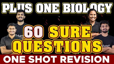 Plus One Biology Christmas Exam 60 Sure Questions Eduport Class 11