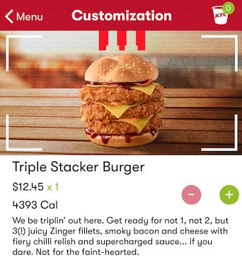 GET STUFFED: KFC unleashes massive TRIPLE STACKER burger on the world