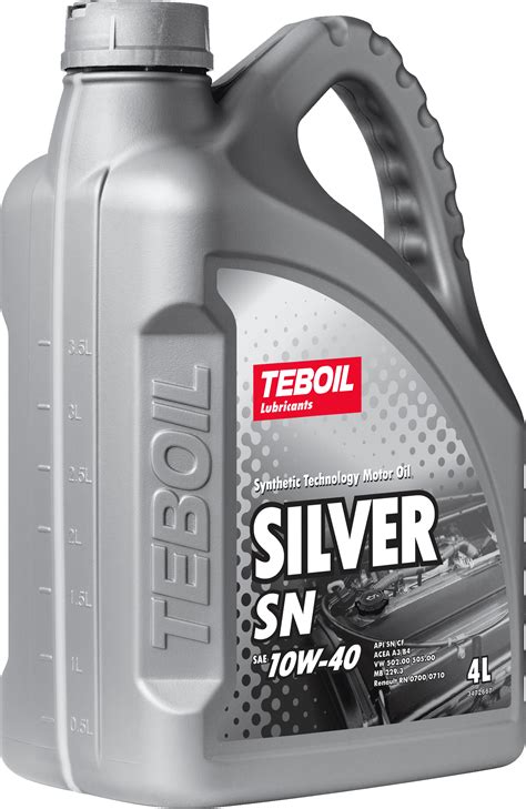 Teboil Silver SN 10W-40 - полусинтетическое моторное масло