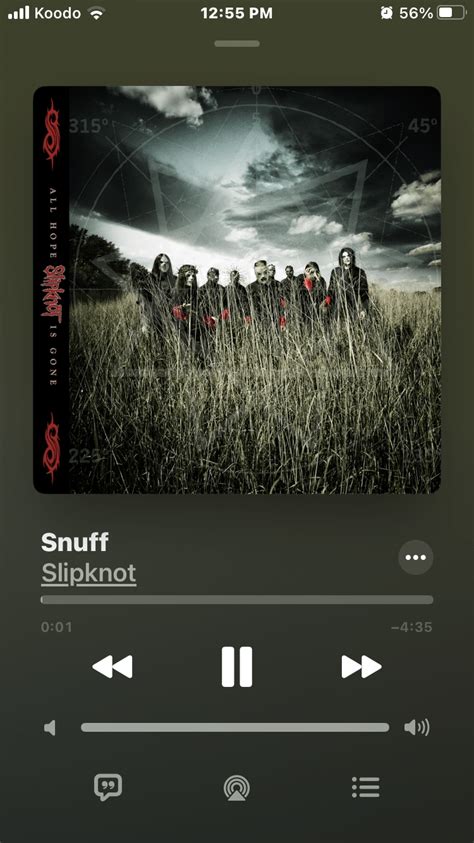 Is it weird that Snuff is my favourite Slipknot song, while not extreme ...