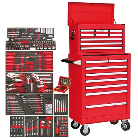 294pc Tool Chest Roller Cabinet And Assorted Tools Powerbuilt Tools