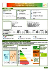 Certificazione Energetica APE