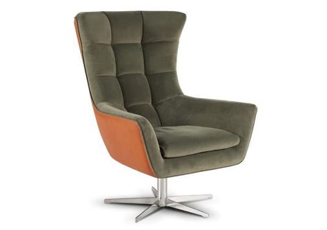 Calia Italia Jacob Swivel Armchair