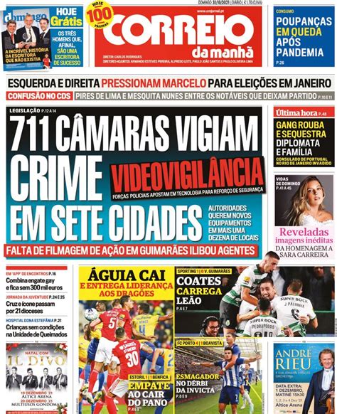 Capa Correio Da Manh Outubro Capasjornais Pt