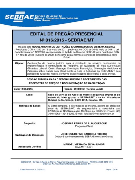 Preenchível Disponível Regulamentos de Licitaes e Contratos dos