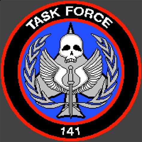 Pixilart - Task force 141 logo by Spoon-Man