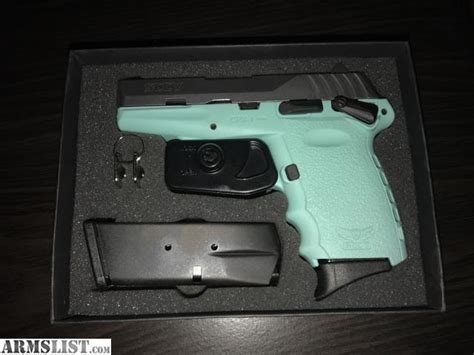 ARMSLIST For Sale SCCY CPX 1 9mm W Safety In Tiffany Blue