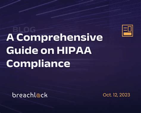 A Comprehensive Guide On HIPAA Compliance BreachLock