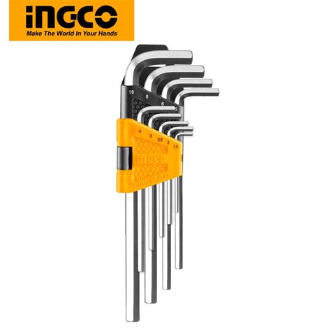 Ingco Hhkset Pcs Hex Allen Key Wrench And Torx Key Set Atelier