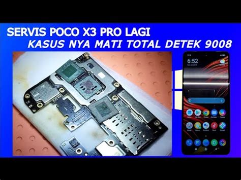 Servis Poco X Pro Mati Total Detek Youtube