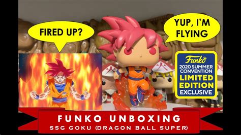 Funko Pop Unboxing Dragon Ball Super SSG Goku Limited Edition 2020