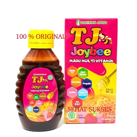 Jual Madu Tj Joybee Madu Multivitamin Plus Ml Rasa Strawberry