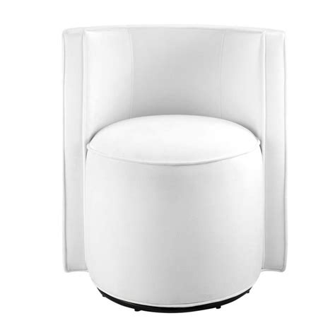 Modway Della Performance Velvet Fabric Swivel Chair Eei 6222 Whi