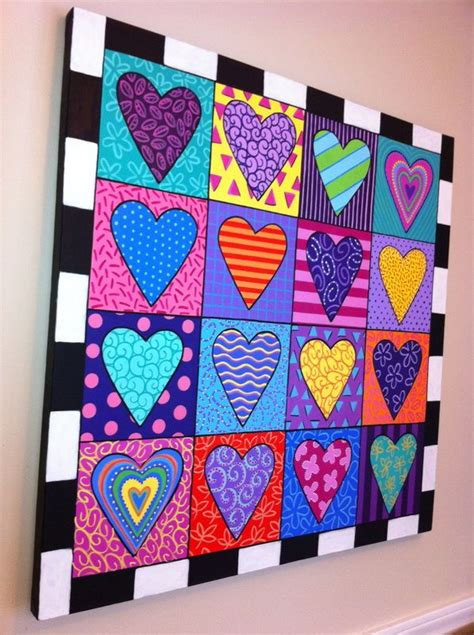 Valentines Art Lessons Valentine Day Crafts Classe D Art Collaborative Art Projects Auction