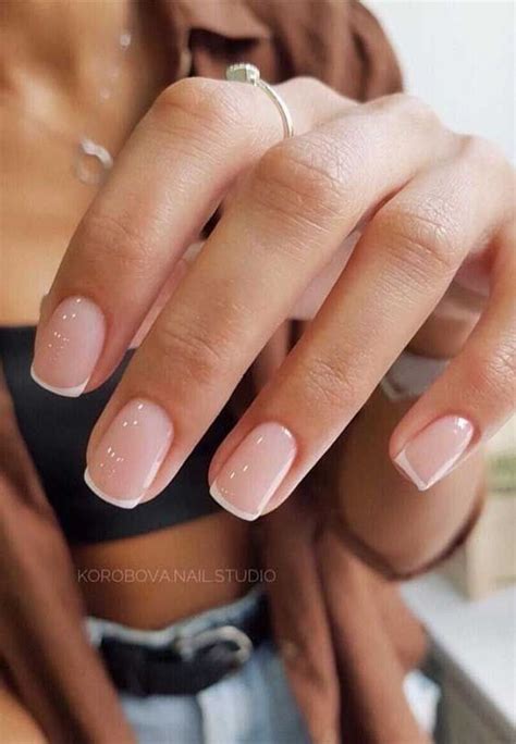 Neutral Nail Inspo Neutral Manicure Inspiration French Manicure