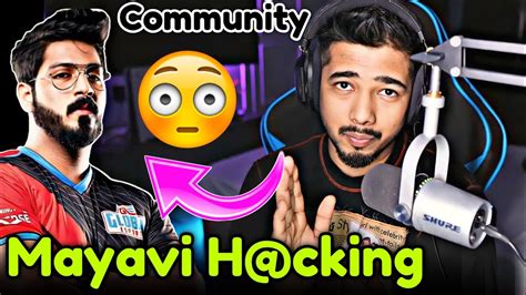 Scout Reply On Team Mayavi Hacking Community YouTube