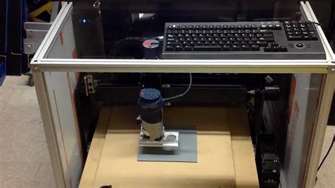 Cnc Machine With Enclosure Youtube