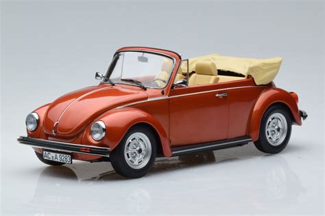 Vw Volkswagen K Fer Beetle Cabriolet Orange Norev Modell