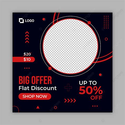 Big Offer Flat Discount Poster Design Template Template Download on Pngtree