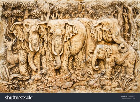 10779 Carved Stone Elephant Royalty Free Photos And Stock Images