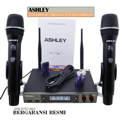 Mic Wireless Ashley Combo Series Microphone Werles Handle Mikrofon