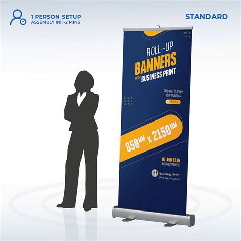 Roll Up Banners Pull Up Banner Business Print