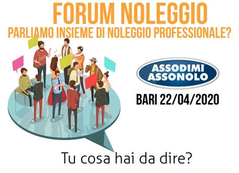 Forum Noleggio Assodimi Date E Informazioni Eventi E Fiere